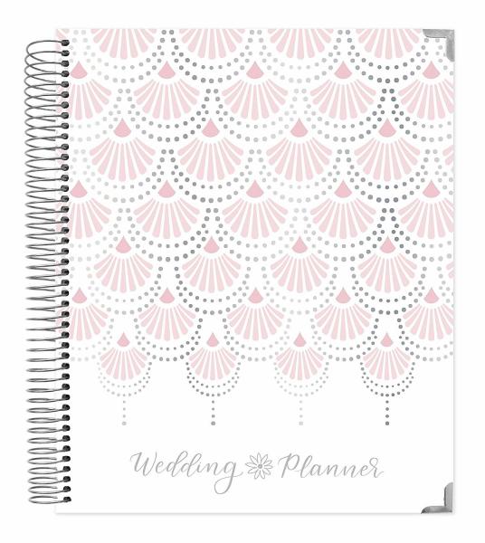 Ring Binding Personalized Pocket Planner , Printable Wedding Planner Reinforced Metal Edges