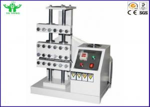 Buy cheap 90° Shoes Sides Winding Resistance / Footwear Uppers Bending Tester 100 ±3r/min product