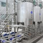 Full Automatic Yogurt Production Equipment , 2000L - 20000LPH Industrial Yogurt