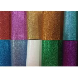 China Hairbow Ribbon Multi Color Glitter Fabric For Wallpaper And Wedding Decoration for sale