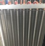 High Efficiency Aluminum Fin Heat Exchanger / Copper Pipe Fin Fan Condenser