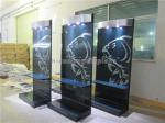 OEM / ODM Retail Store LED Lighting Advertising Display Stand With Metal Hooks
