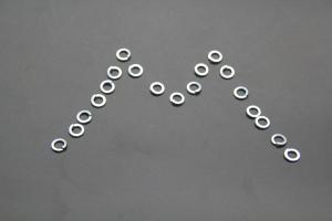 Buy cheap Helical Spring Lock Washer Din 127 ∅6 Type B , Spring Loaded Washer Carbon Steel product