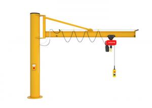 Buy cheap Heavy Duty Jib Crane Column Mounted Type With Electric Hoist &amp; Remote Control product