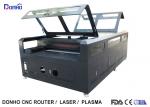 Double Protective Cover Co2 Laser Cutting Machine For Fabric / Crystal / Acrylic
