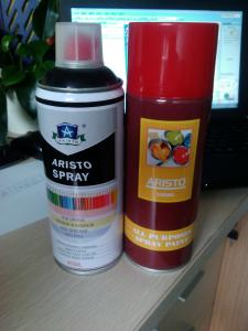 Buy cheap Fast Drying High Gloss Acrylic Spray Paint 400ml Metal Color SGS product