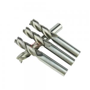 Buy cheap Metric End Mill 3 Flute Carbide Roughing End Mills For Wood CNC Milling Cutter product