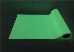 Green Color Glow Heat Transfer Vinyl , Glow In The Dark Printer Paper