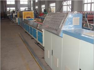 Buy cheap WPC Profile Making Machine WPC Profile Production Line , Door Board Extrusion Line product