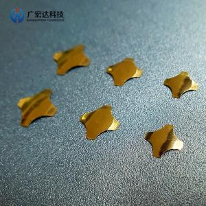 Buy cheap OEM Facturing Tactile Metal Domes SS Four Legged Gold Plating Cross Shape product