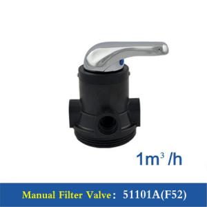 Buy cheap Manual Water Filter Backwash Valve , 1 M3/H Standard Runxin Control Valve product