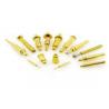 Buy cheap Brass Spring Loaded Pogo Pin Connector , Electrical Contact Pins 1 / 3 / 6mm from wholesalers
