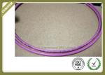 MTP TO MTP OM4 12 Core Fiber Optic Patch Cord Violet Color Multimode LSZH Jacket