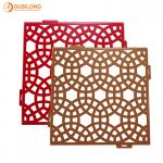 Laser Carving decorative metal wall panels with Culture Element Custom Made