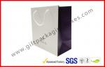 Colorful Printed Custom Paper Gift Bags With Cotten Handles , Spot UV Logo Paper