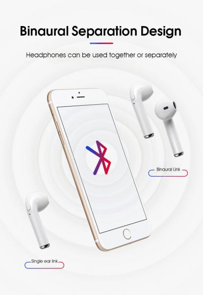 Wireless Bluetooth Headset,HD Stereo Bass in-Ear Wireless Headphones,Hands-Free Calling Earphones Sport Driving Earbuds