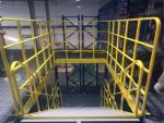 Multi Floor Mezzanine Storage Platform , Steel Platform Construction Wind