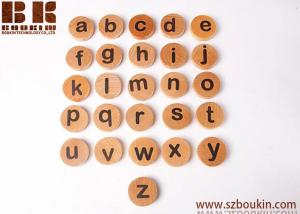 Buy cheap Montessori alphabet educational toy uppercase and lowercase letters waldorf game wooden toys kids christmas gift product