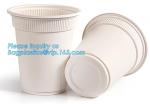 Colorful Biodegradable Bamboo fiber travel cup,Biodegradable 8 Oz White China
