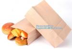 Brown Kraft Paper Bags Recyclable Gift Jewelry Food Bread Candy Packaging