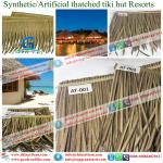 Brand new synthetic thatch seller with low price fibre thatch / synthetic thatch