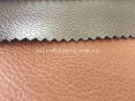 Faux Upholstery Home Textile Synthetic PVC / PU Artificial Leather For Living