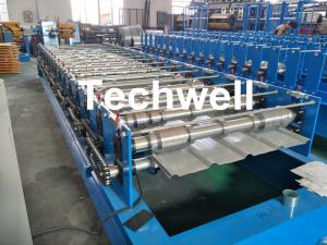 Buy cheap 0-15m/min Forming Speed High Precision Color Steel Roof Panel Roll Forming Machine With Chain Driving product