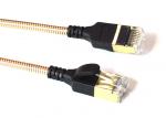 Outdoor Armored LAN Patch Cable Solid GEL Filled Cable , RJ45 patch cord