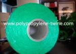 Green Color Raw Polypropylene Baler Twine 180LB Breaking Strength For Banana