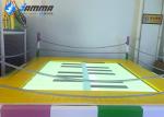Dynamic Trampoline Interactive Projector Games with Camera Computer Integrated