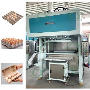 Buy cheap Automatic egg tray machine egg carton machine pulp molded production line product