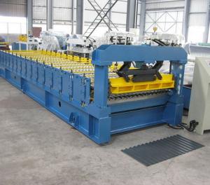 Buy cheap PLC Control Sheet Metal Forming Equipment Roof Tile Forming Machine product