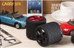 bluetooth car speakers mini stereo tyre speaker for home audio