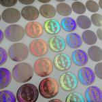 Custom design secure label packaging / shining 3D hologram label / adhesive