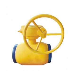 Buy cheap PN6.4 Mpa Explosion Proof Fully Welded Ball Valve For GAS product