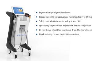 Buy cheap Beauty Salon Fractional RF Microneedling Machine Using Sterilized Disposable Needle Tip product