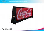 Full Color P5mm Taxi top LED Display With Large Viewing Angle , Led Taxi Roof