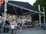 Outdoor Events Stage Roof Truss Material 6082 12 - 30m Max Span for Hanging