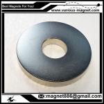 NdFeB Ring Magnet D34xd24xh10 N38 Coating Ni texture axial