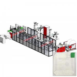 Buy cheap Cement packaging Plastic block bottom Valve Bag Making Machine High Production product