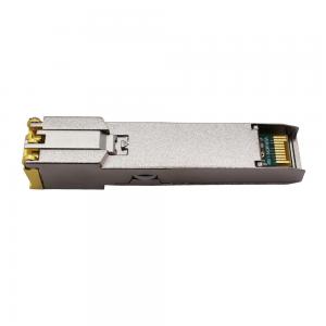 Buy cheap 1000BASE-T RJ45 SFP Gigabit Ethernet Module 100m Compatible With Cisco product