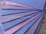 Good Looking Purple EVA Foam Glitter Sheets For Toys / Decoration , No Woven