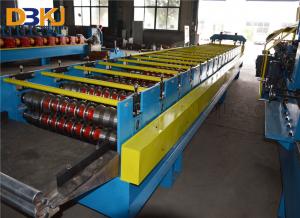 Buy cheap Roof Sheet Making Machine Automatic Corrugated Roof Roll Forming Machine product