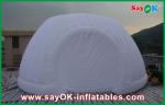 Strong Oxford Cloth Inflatable White Air Tent , Commercial Inflatable Roundness