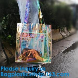 Buy cheap Fashion Hologram Laser Handbag Purse Shoulder Summer Beach Bag for Women,women hologram handbag jelly pvc clear shoulder product