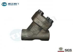 Buy cheap Y Pattern Non Return Check Valve Forged Steel A 105 Type Class 600 LB product