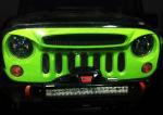 Ghost Style Auto Front Grille for 2007-2017 Jeep Wrangler&Wrangler Unlimited JK