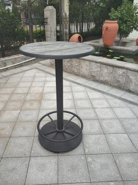 Outdoor Black Metal Table Legs Dining Room Table Base For Restaurant Table Base