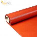 Silicone Coated Fiberglass Fabric For High Temperature Removable Jackets, Valve