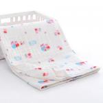 Solid Muslin Receiving Blankets 70 Percent Bamboo Customized Layer Ultra Soft